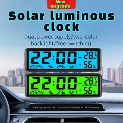 Orologio auto digitale lcd - orologio,